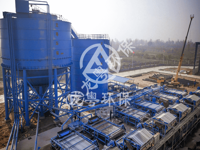 河南新鄉(xiāng)長城集團(tuán)時(shí)產(chǎn)1200t砂石線砂石骨料線污水處理