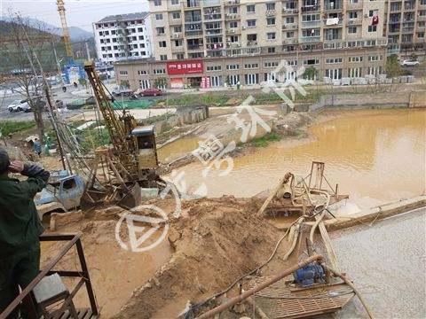 揭陽(yáng)惠來(lái)打樁泥漿脫水處理案例