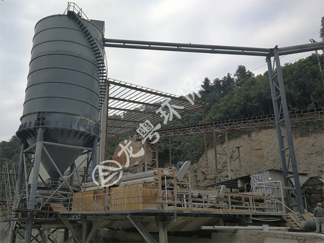 廣東云浮機制砂泥漿脫水工程案例