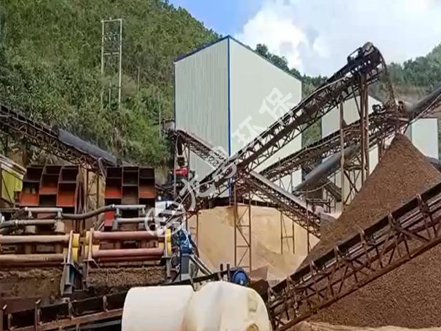 廣東云浮山砂泥漿處理案例