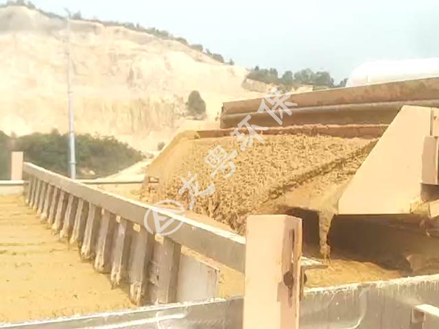 廣東惠州洗砂線污泥處理